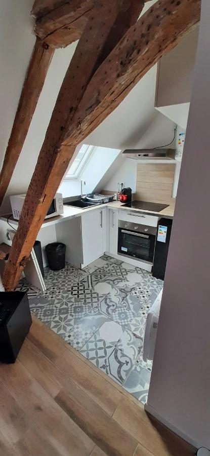 Charmant Studio Au Coeur De Sens Apartment Luaran gambar